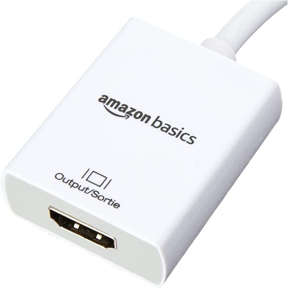 NEW! AmazonBasics Mini DisplayPort to HDMI Adapter - Picture 2 of 5